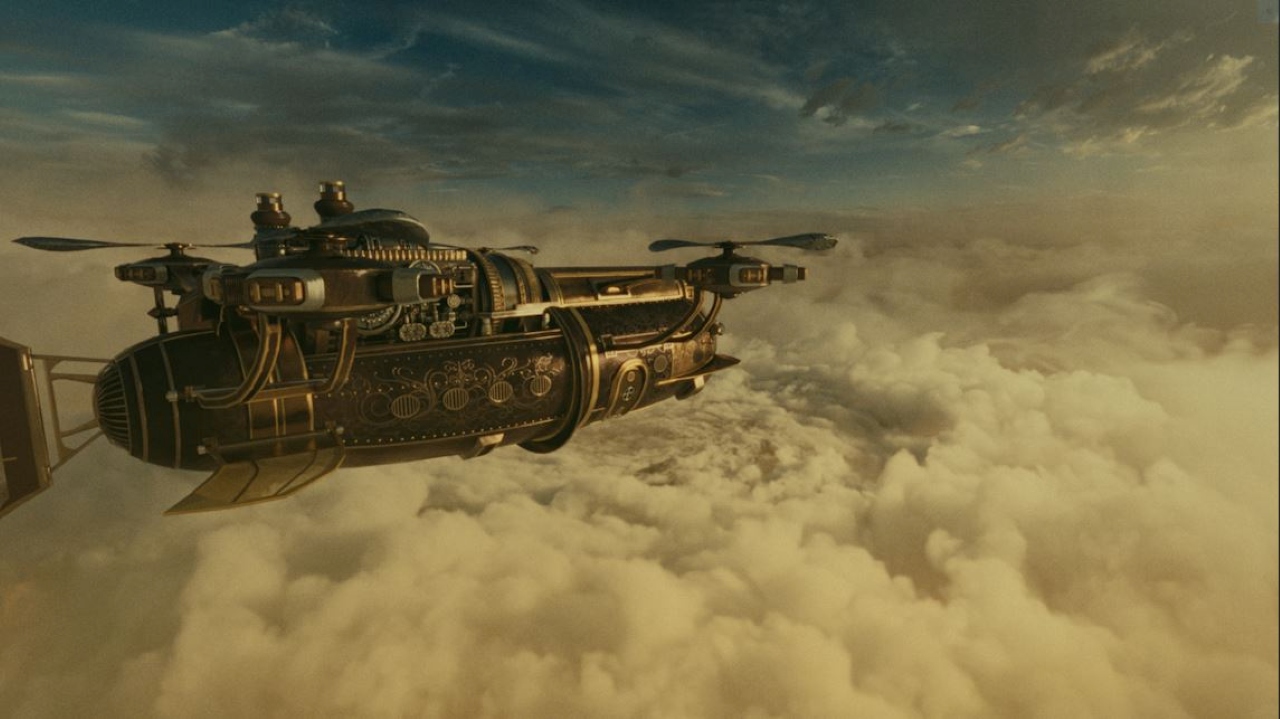 The steam airship in Terra Incognita 1901 (2024)