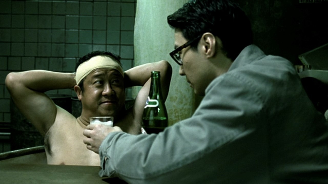 Eric Tsang and Leon Lai in Three Extremes II (2002)