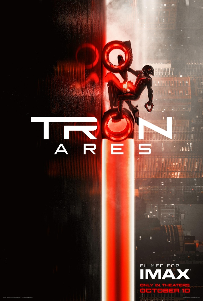 Tron Ares (2025) poster