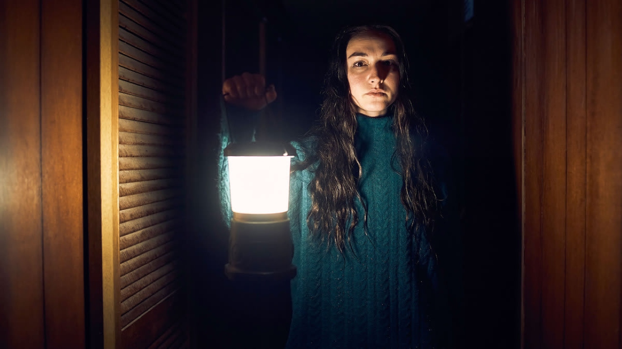Jordan Cowan as The Visitor in You'll Never Find Me (2023)