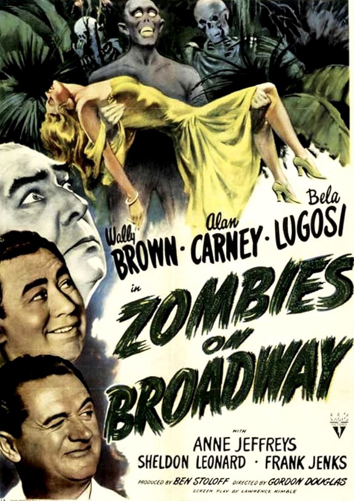 Zombies on Broadway (1945) poster